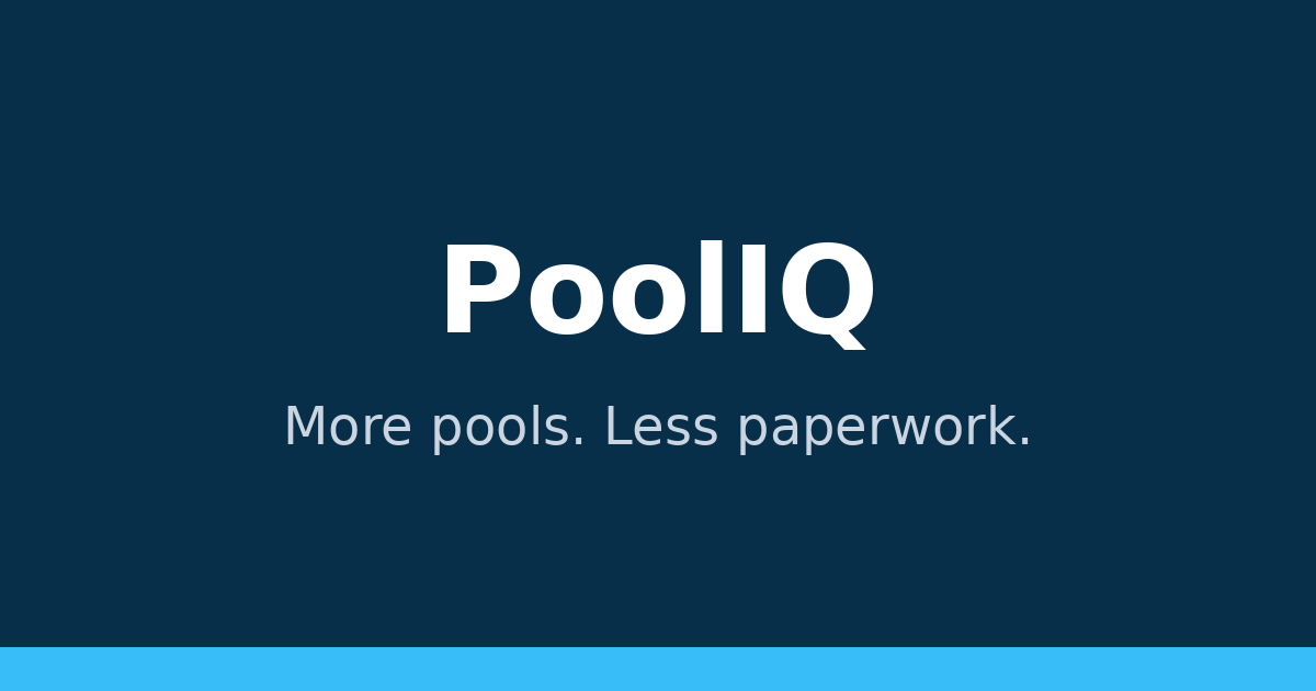 PoolIQ logo